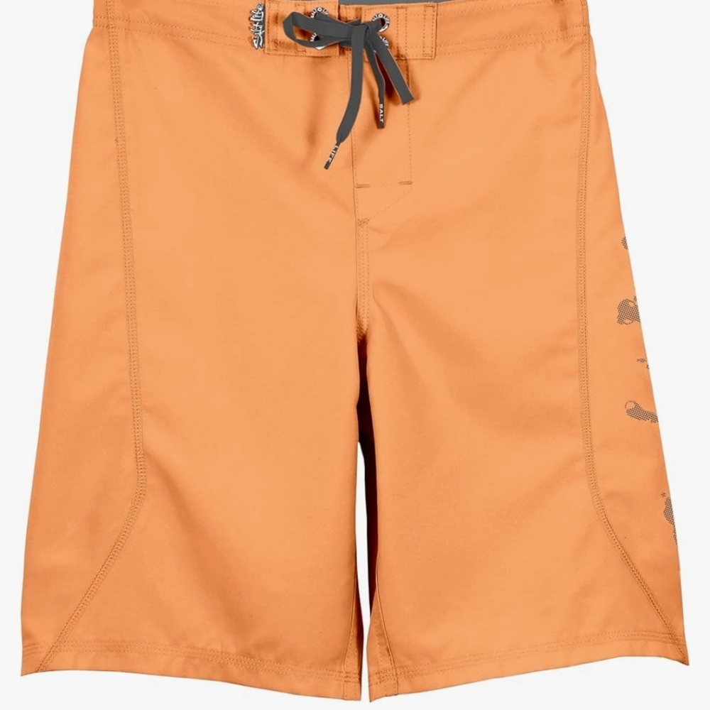 Salt Life Boy’s Stealth Brigade Youth Boardshorts  Size YLG‎ ORANGE COLOR